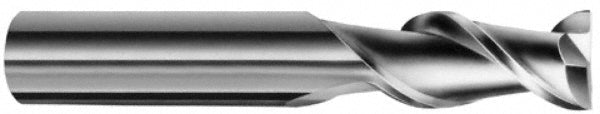 Kyocera SGS Precision Tools 32044 Square End Mill 5/8" Dia, 2-1/2" LOC, 2 Flute, Solid Carbide