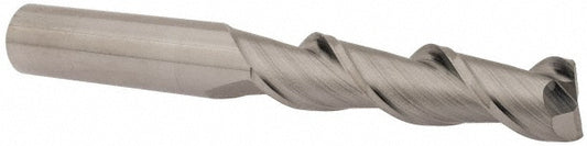 Kyocera SGS Precision Tools 32041 Square End Mill 1/2" Dia, 2" LOC, 2 Flute, Solid Carbide