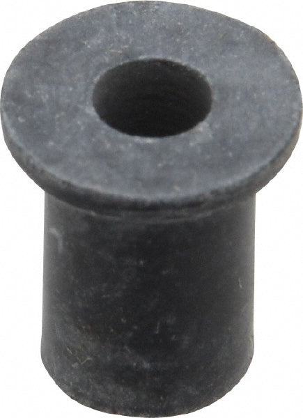 RivetKing /JF-4100/P25 #8-32, 0.438" Dia x 0.052" Thick Flange, Rubber Insulated Rivet Nut