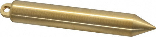 Lufkin TT590N 6-3/4 Inch Long, 1 Inch Diameter Brass Plumb Bob