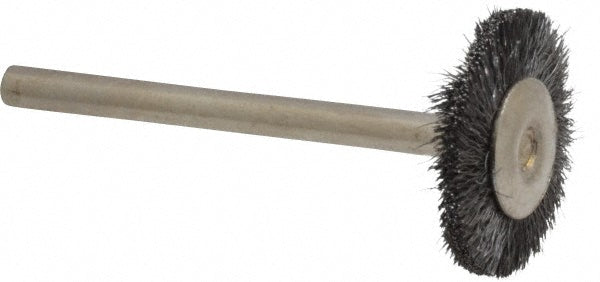 Osborn 0007575000 Wheel Brush 3/4" Wheel Dia, 0.0030" Wire Dia, Straight