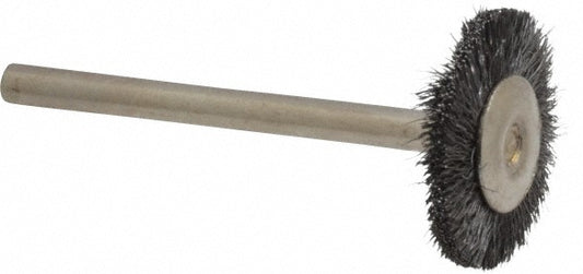 Osborn 0007575000 Wheel Brush 3/4" Wheel Dia, 0.0030" Wire Dia, Straight