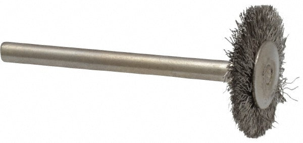 Osborn 0007576000 Wheel Brush 3/4" Wheel Dia, 0.0050" Wire Dia, Straight