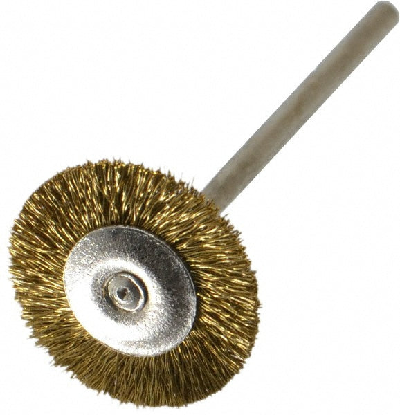 Osborn 0007575700 Wheel Brush 3/4" Wheel Dia, 0.0050" Wire Dia, Straight