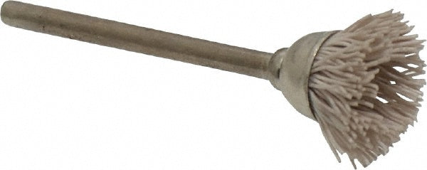 Osborn 0007570700 Cup Brush 9/16" Dia, 0.012" Wire Dia, Aluminum Oxide, Straight