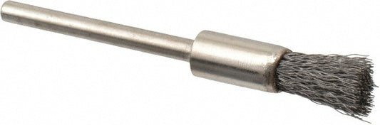 Osborn 0007568000 End Brushes 1/4" Dia, Steel, Crimped Wire