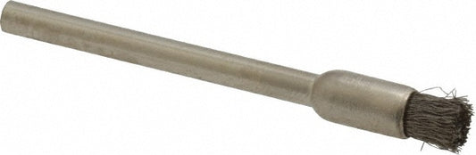 Osborn 0007567000 End Brushes 3/16" Dia, Stainless Steel, Crimped Wire