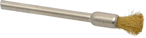 Osborn 0007567500 End Brushes 3/16" Dia, Brass, Crimped Wire