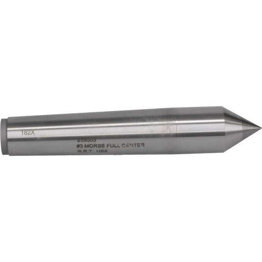 Rock River Tool Inc. 259503 Carbide-Tipped Alloy Steel Standard Point Solid Dead Center