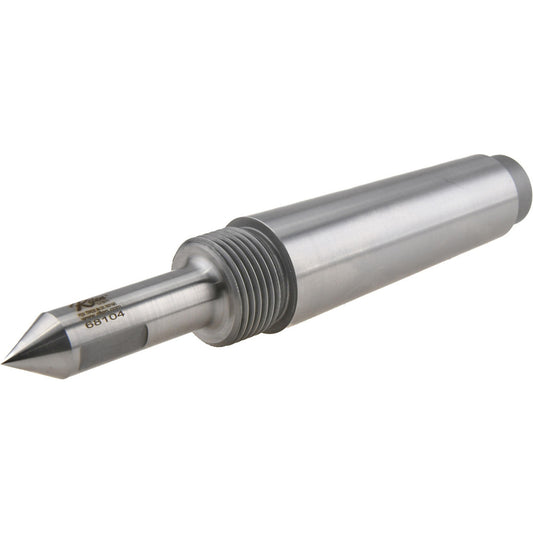Riten 68104 5/8" Head Dia, Steel Long Point Solid Dead Center