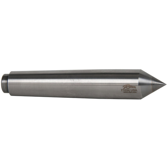 Riten 71034 0.938" Head Diam, Carbide-Tipped Steel Standard Point Half Dead Center