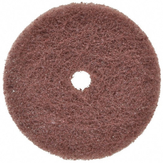 Superior Abrasives A019745 Mounted Goblet Replacement Buffing Wheel 2" Dia, 2" Thick, 1/4" Shank Dia