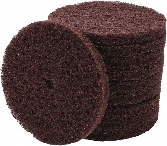 Superior Abrasives A020009 Mounted Goblet Replacement Buffing Wheel 3" Dia, 2" Thick, 1/4" Shank Dia