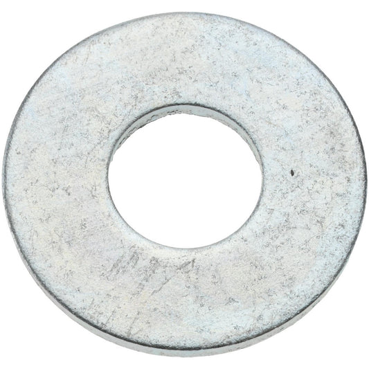 Value Collection FWUIS0500-10LBBX USS Flat Washer Steel, Zinc-Plated