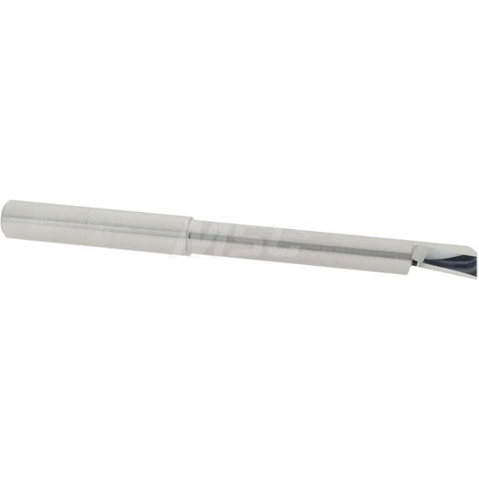 Accupro ACC-HB2401750 Helical Boring Bar 0.24" Min Bore, 1-3/4" Max Depth, Right Hand Cut, Submicron Solid Carbide