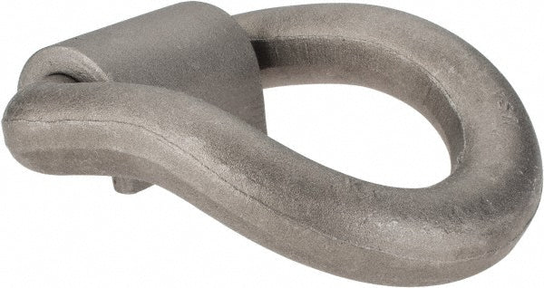 KEN FORGING INC. 886/800-A 5-1/2 Inches Long x 5 Inches Wide Forged D Ring with Clip