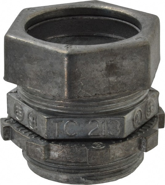 Thomas & Betts TC213SC Conduit Connector For EMT, Die Cast Zinc, 1" Trade Size