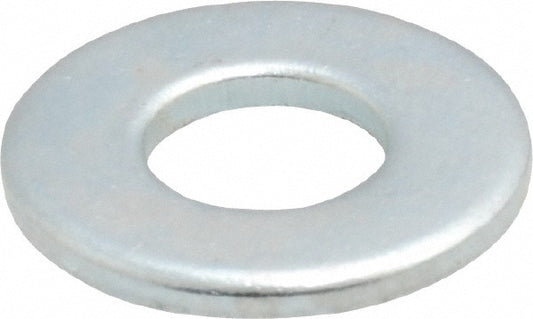 Value Collection FWSIS0250-10LBBX 1/4" Screw SAE Flat Washer Steel, Zinc-Plated