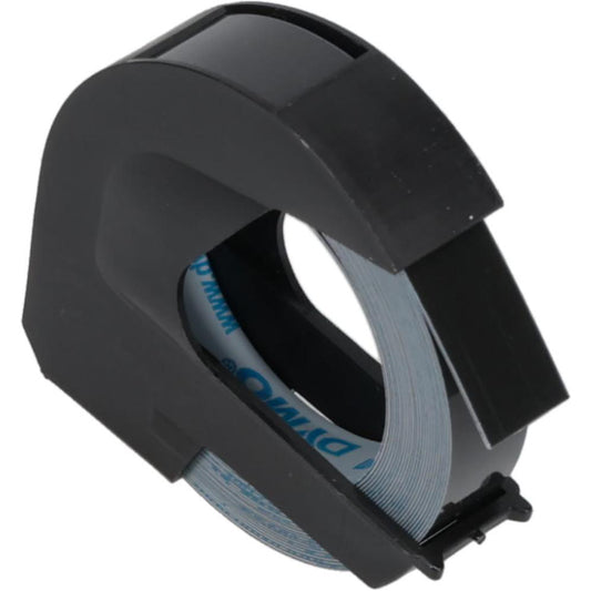 Dymo 520109 Embossing Tape 12', Black