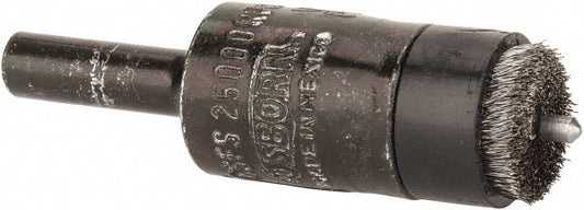 Osborn 0003075300 End Brushes 1/2" Dia, Stainless Steel