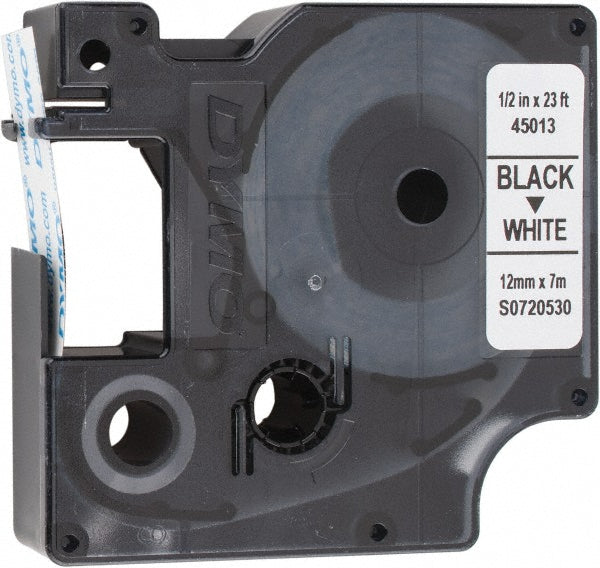 Dymo 45013 Label Tape 23', Black