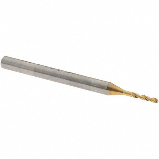 OSG 61511 Screw Machine Length Drill Bit 1.10 mm (0.0433) Dia, 140 deg, Vanadium High Speed Steel