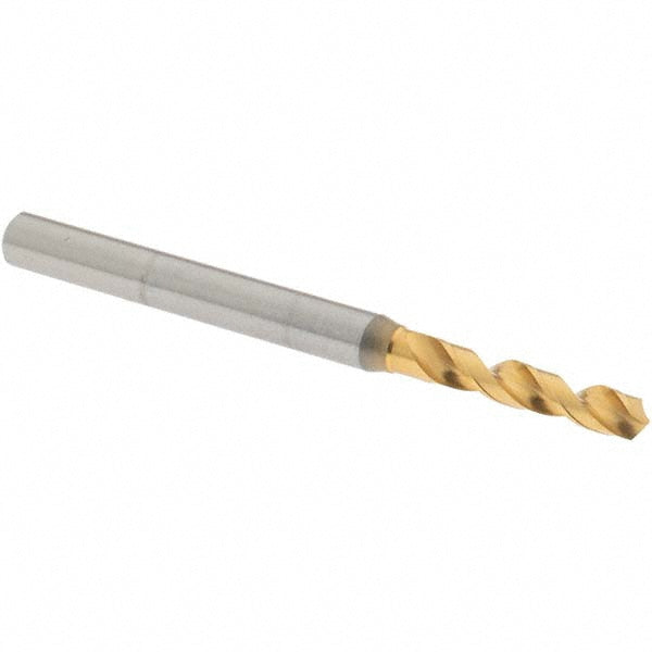 OSG 61531 Screw Machine Length Drill Bit 3.10 mm (0.1220) Dia, 130 deg, Vanadium High Speed Steel