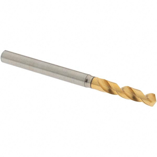 OSG 61537 Screw Machine Length Drill Bit 3.70 mm (0.1457) Dia, 130 deg, Vanadium High Speed Steel