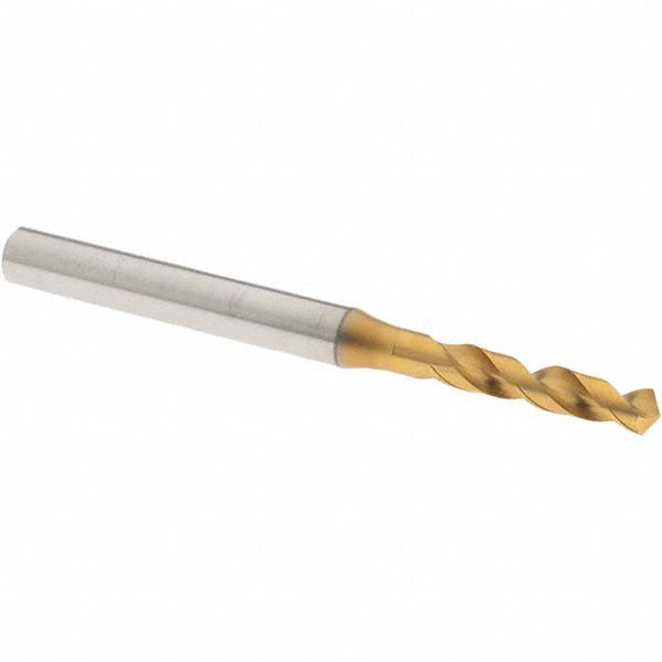 OSG 61544 Screw Machine Length Drill Bit 4.40 mm (0.1732) Dia, 120 deg, Vanadium High Speed Steel