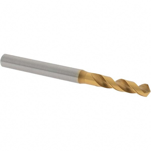 OSG 61551 Screw Machine Length Drill Bit 5.10 mm (0.2008) Dia, 120 deg, Vanadium High Speed Steel