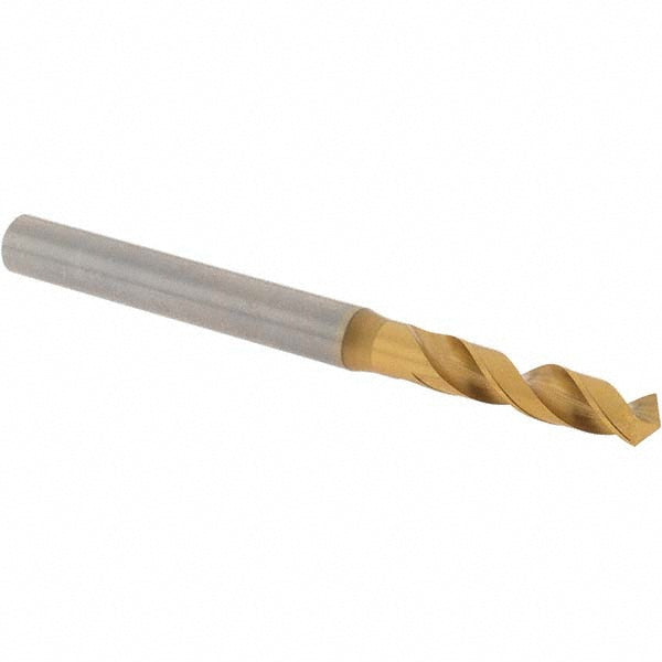 OSG 61552 Screw Machine Length Drill Bit 5.20 mm (0.2047) Dia, 120 deg, Vanadium High Speed Steel