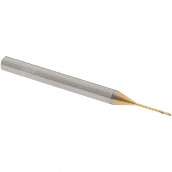 OSG 8595053 Screw Machine Length Drill Bit #75 (0.0210) Dia, 150 deg, Vanadium High Speed Steel