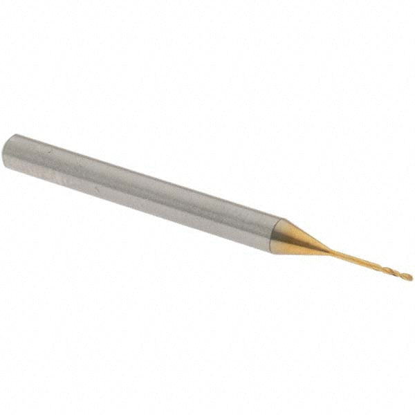 OSG 8595054 Screw Machine Length Drill Bit 0.54 mm (0.0213) Dia, 150 deg, Vanadium High Speed Steel