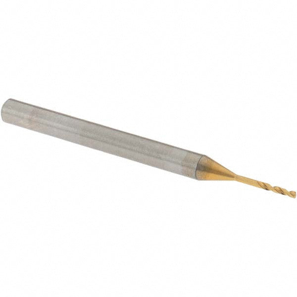 OSG 8595077 Screw Machine Length Drill Bit 0.77 mm (0.0303) Dia, 150 deg, Vanadium High Speed Steel