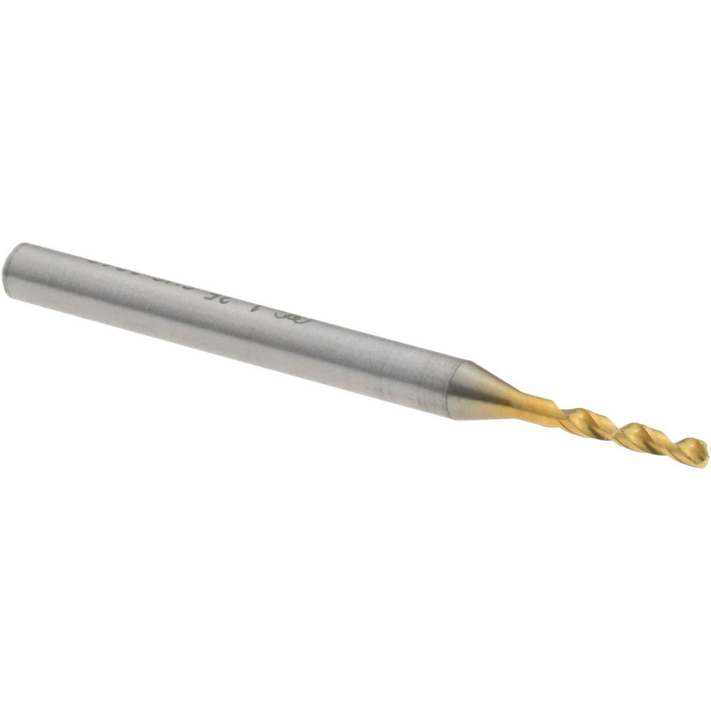 OSG 8595135 Screw Machine Length Drill Bit 1.35 mm Dia, 140 deg Point, High-Speed Steel