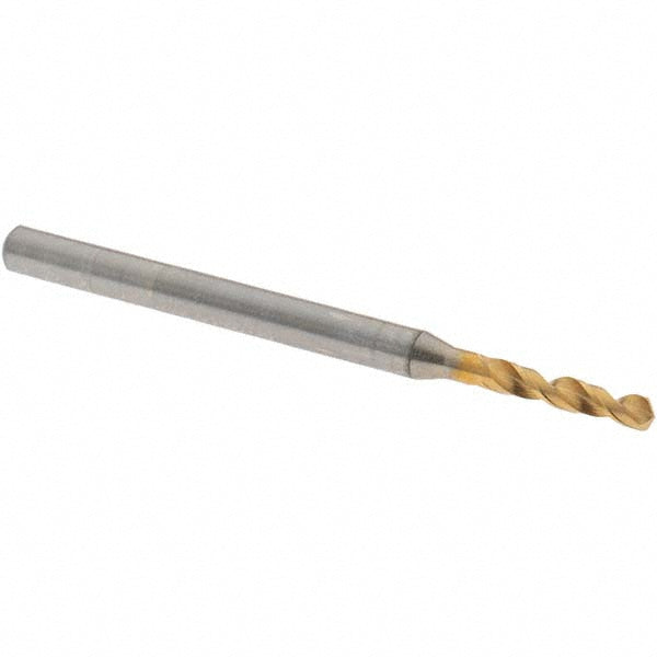 OSG 8595201 Screw Machine Length Drill Bit 2.01 mm (0.0791) Dia, 130 deg, Vanadium High Speed Steel