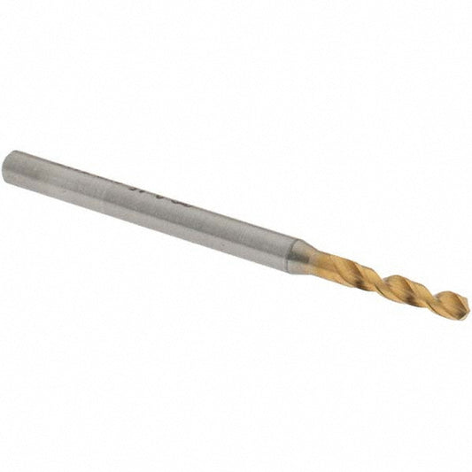 OSG 8595215 Screw Machine Length Drill Bit 2.15 mm (0.0846) Dia, 130 deg, Vanadium High Speed Steel