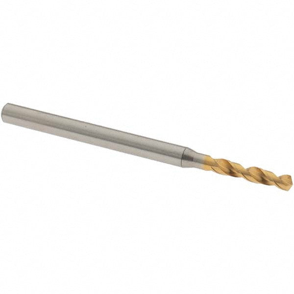 OSG 8595222 Screw Machine Length Drill Bit 2.22 mm (0.0874) Dia, 130 deg, Vanadium High Speed Steel