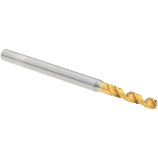 OSG 8595245 Screw Machine Length Drill Bit 2.45 mm Dia, 130 deg Point, High-Speed Steel