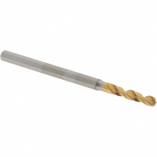 OSG 8595252 Screw Machine Length Drill Bit 2.52 mm Dia, 130 deg Point, High-Speed Steel