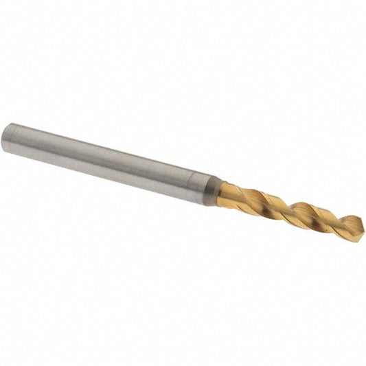 OSG 8595316 Screw Machine Length Drill Bit 3.16 mm (0.1244) Dia, 130 deg, Vanadium High Speed Steel