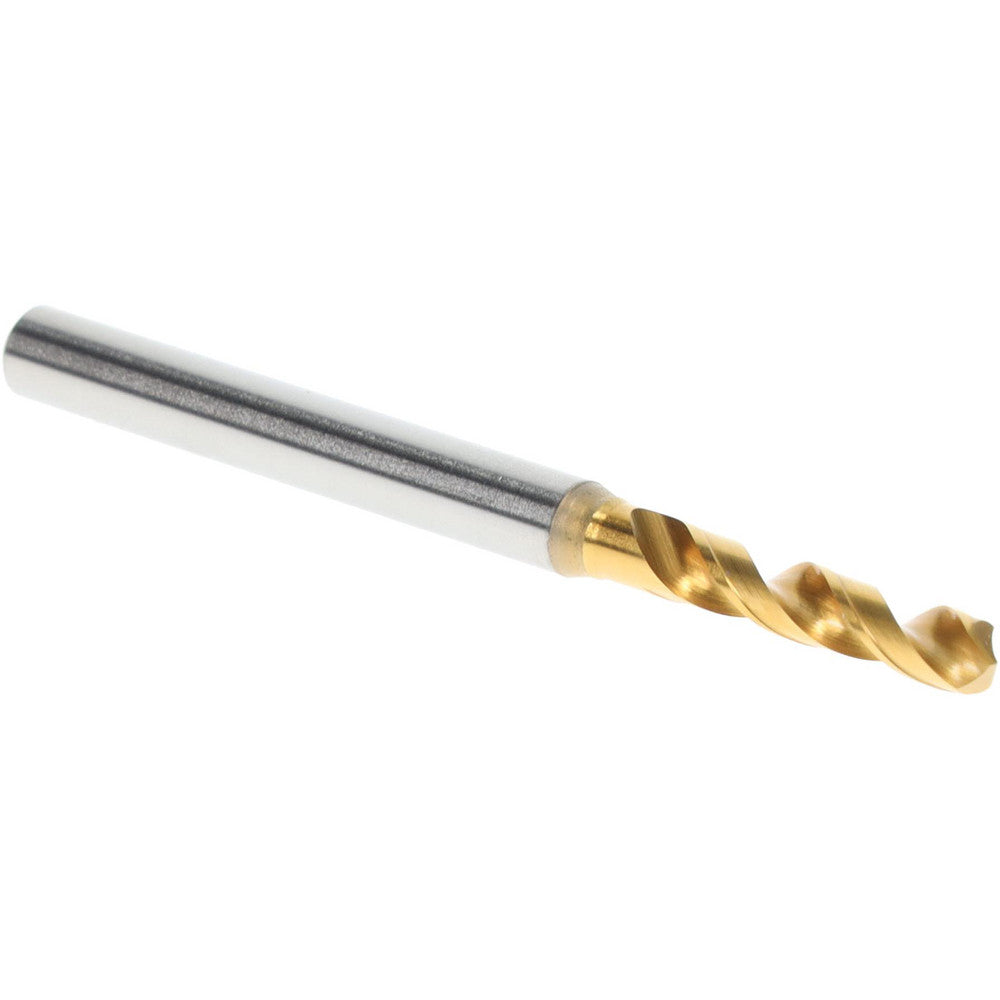 OSG 8595319 Screw Machine Length Drill Bit 3.19 mm Dia, 130 deg Point, High-Speed Steel