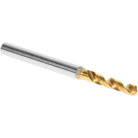 OSG 8595319 Screw Machine Length Drill Bit 3.19 mm Dia, 130 deg Point, High-Speed Steel