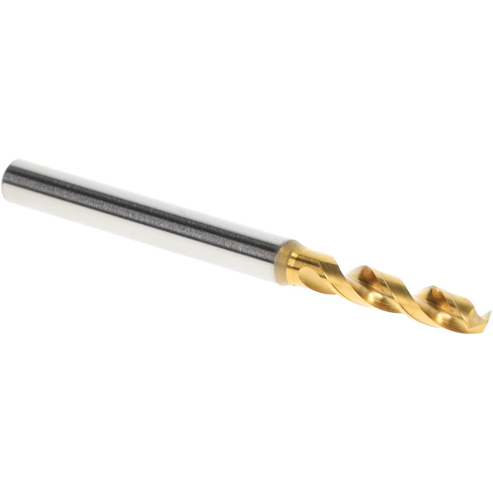 OSG 8595328 Screw Machine Length Drill Bit 3.28 mm Dia, 130 deg Point, High-Speed Steel