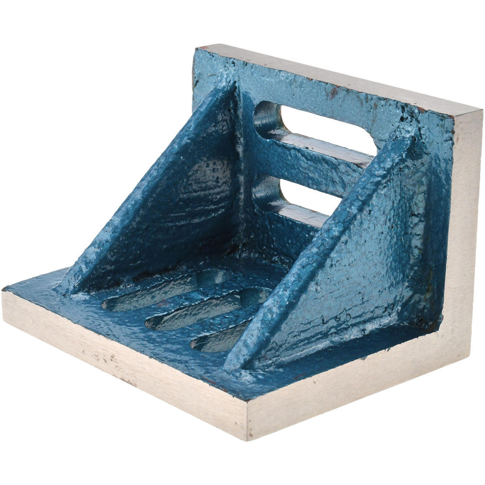 Value Collection 418-4520 4-1/2" Wide x 3" Deep x 3-1/2" High Cast Iron Partially Machined Angle Plate