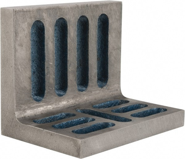 Value Collection 418-4720 4-1/2" Wide x 3" Deep x 3-1/2" High Cast Iron Partially Machined Angle Plate