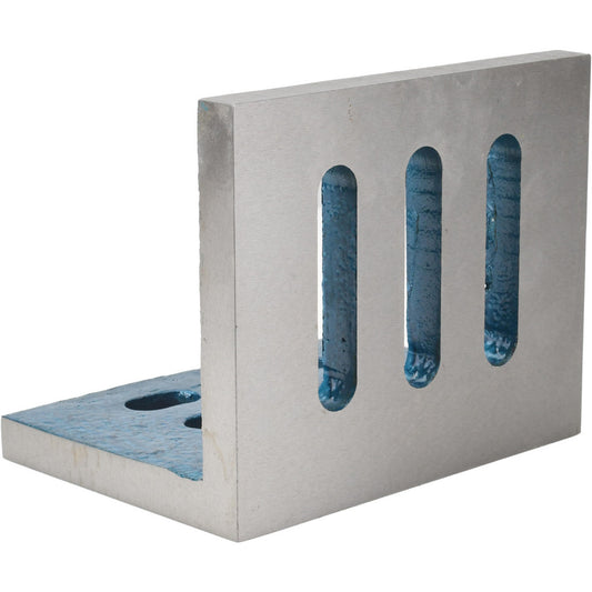 Value Collection 418-4725 6" Wide x 4-1/2" Deep x 5" High Cast Iron Partially Machined Angle Plate