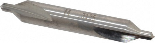 Kyocera SGS Precision Tools 57010 Combo Drill & Countersink #4, 5/16" Body Dia, Solid Carbide