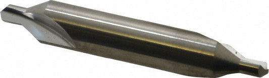 Kyocera SGS Precision Tools 57011 Combo Drill & Countersink #5, 7/16" Body Dia, Solid Carbide