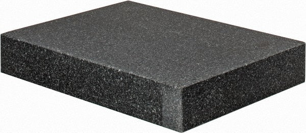 Value Collection 640-0101 Inspection Surface Plate 12" Long, 2" Thick, Granite, No Ledge, B Grade